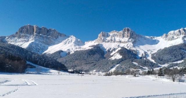 Petit Studio Mansarde 18 M2 Avec Navette Gratuit Aux Pistes De Ski Gresse-en-Vercors Dış mekan fotoğraf